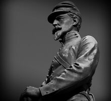 Soldier In Bronze by David Dehner