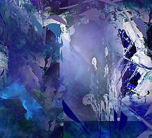 Facets of Blue III by Anivad - Davina Nicholas