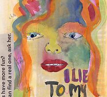 I Lie To My Mirror by gilli moon