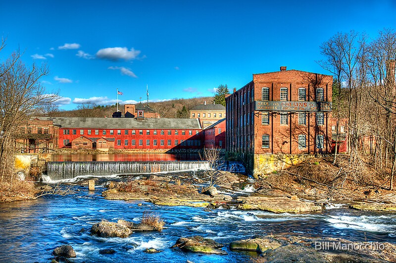 "collinsville axe factory in connecticut" by Bill Manocchio Redbubble