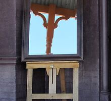 Mirror, mirror, on the veranda by Ian Ker
