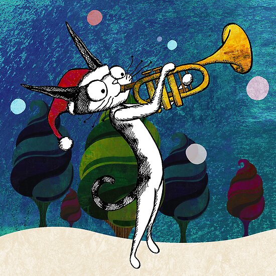 cat trumpet