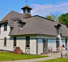 There are barns....and then there are barns! by Nancy Richard