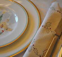 Christmas Setting by Nicole Jeffery