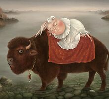 Sleeping Beauty 81 x 64 cm Request Price by Irena Aizen