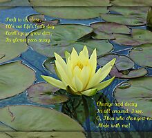 O, Thou, who changest not, abide with me! by BlueMoonRose