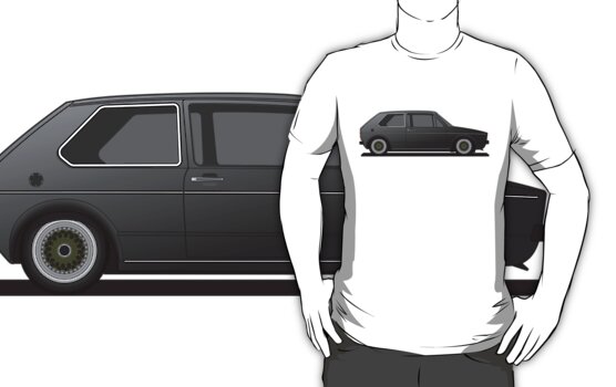 Volkswagen Golf Mk1 Black by Volkswagen Guy