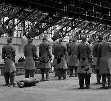 Speechless (but noisy) terracotta warriors by geof