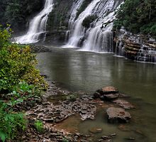 Twin Falls, Rock Island State Park by LynnRoebuck