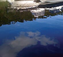 Boat Reflections by Caine Mazoudier