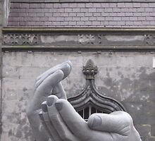 Receiving Hands by April Jarocka