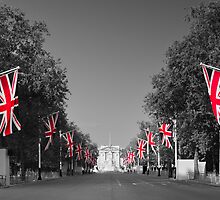 UK, England, London, Buckingham Palace, Royal Wedding by Alan Copson