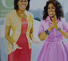 Oprah & Michelle Obama by Aestheticz .