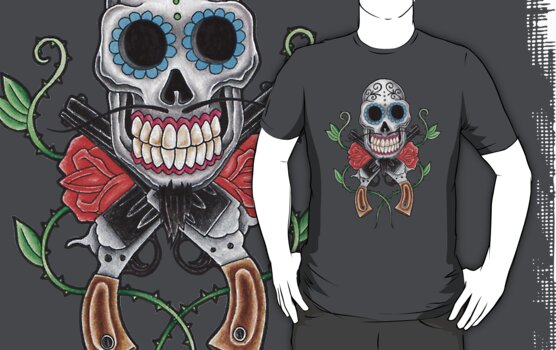 mexican skull design