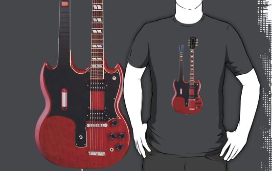 Gibson SG with Guitar Hero by 2011