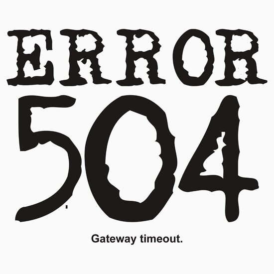 Error 504.