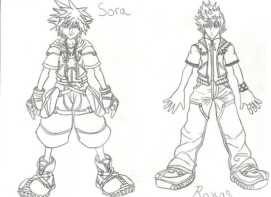 Sora And Roxas. Sora and Roxas by