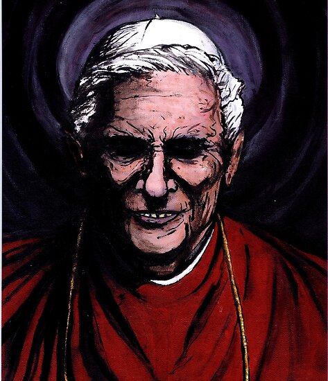 benedict xvi portrait. Pope Benedict XVI