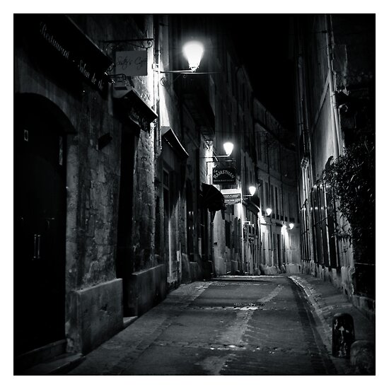 Тъмните улички Work.4466978.1.flat,550x550,075,f.dark-street-montpellier-france-2009