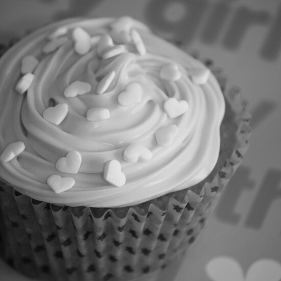 Black And White Cupcakes. Black and White Cupcakes