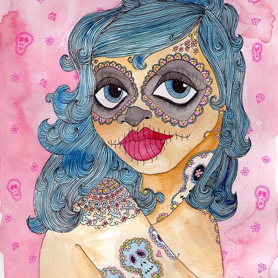 day of dead girl pictures. Day of the Dead Girl