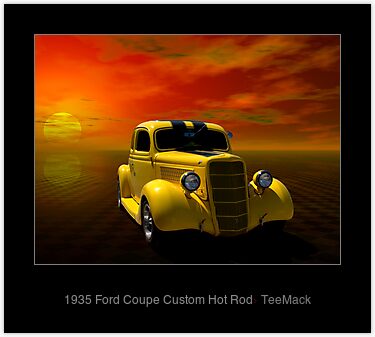 hot rod piercing co. 1935 Ford Coupe Custom Hot Rod
