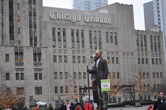 the chicago tribune logo. wallpaper The Chicago Tribune