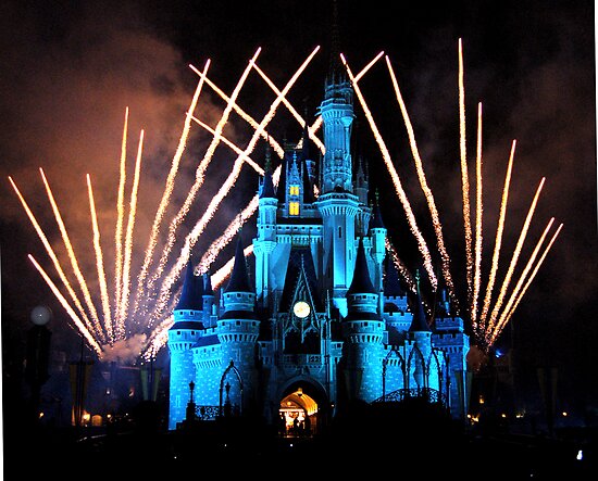 magic kingdom fireworks. Magic Kingdom Fireworks by Tim