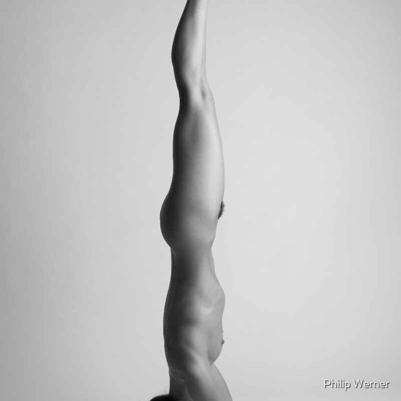 Straight Up - Sirsasana - Head Stand - Kelly by Philip Werner