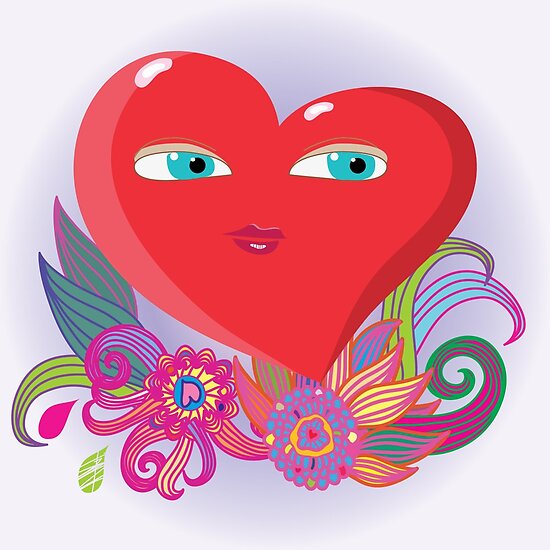 cute cartoon heart pictures. Cartoon cute heart with