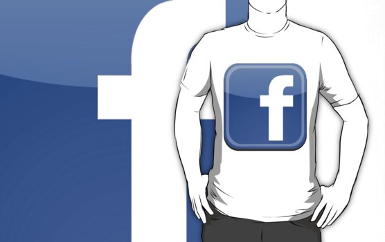 facebook logo black white. Facebook Logo t-shirt by