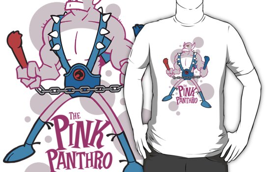 Tshirt: The Pink Panthro