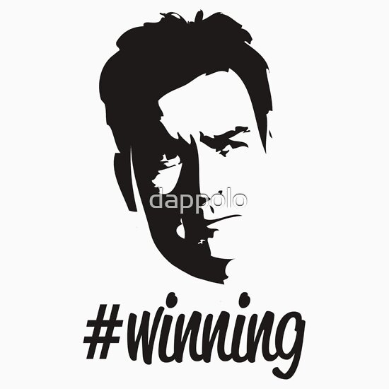 charlie sheen winning wallpaper. Charlie Sheen Winning Shirt by