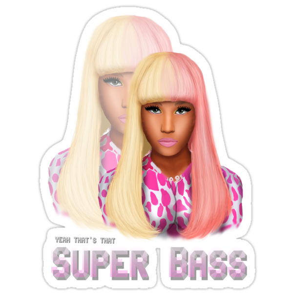 nicki minaj super bass photos. Sticker: Nicki Minaj- Super