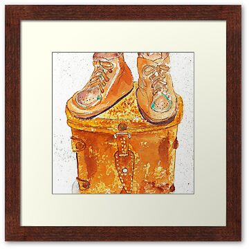 Postcards Buster on Bronzed Buster Browns Greeting Cards Postcards By Sally Griffin