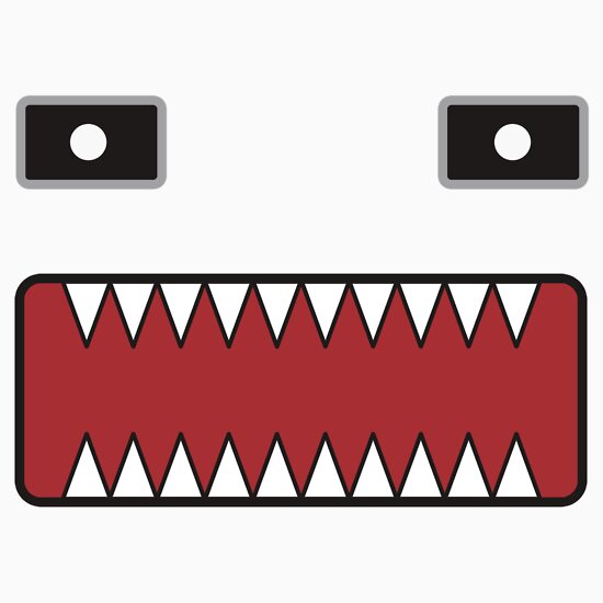 White+domo+face