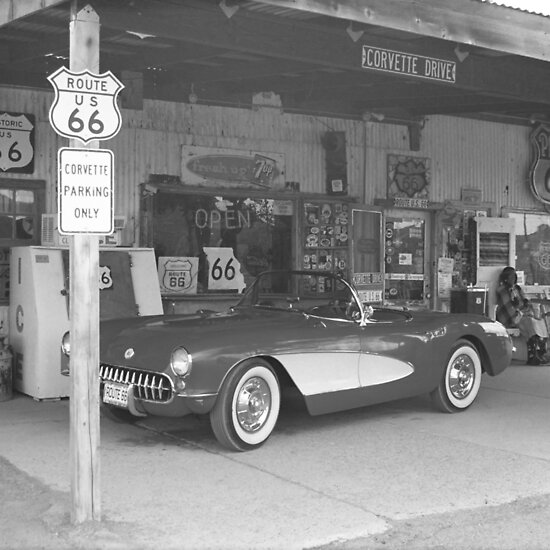 Route 66 - Hackberry Corvette Route 66 - Hackberry Corvette