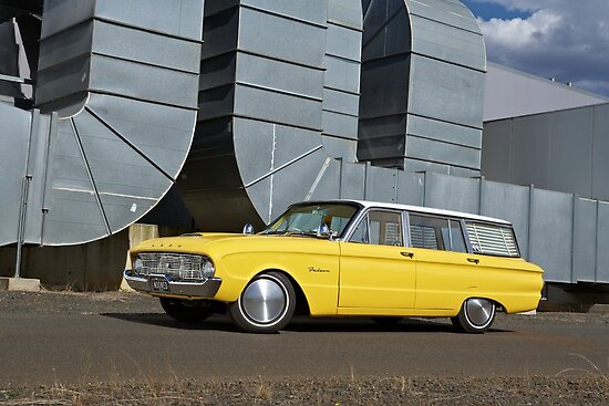 Ford falcon yellow #9
