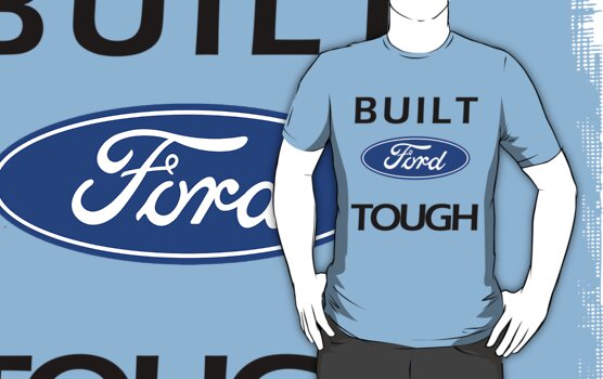 Built ford tough with chevy stuff t-shirt #9