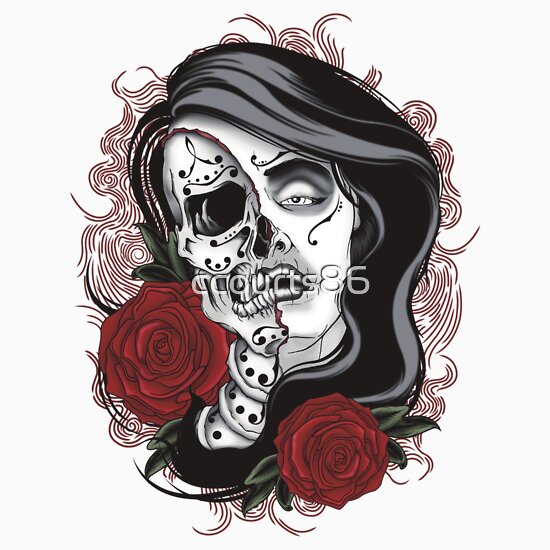 Decorative Day of the Dead Inspired Artworks